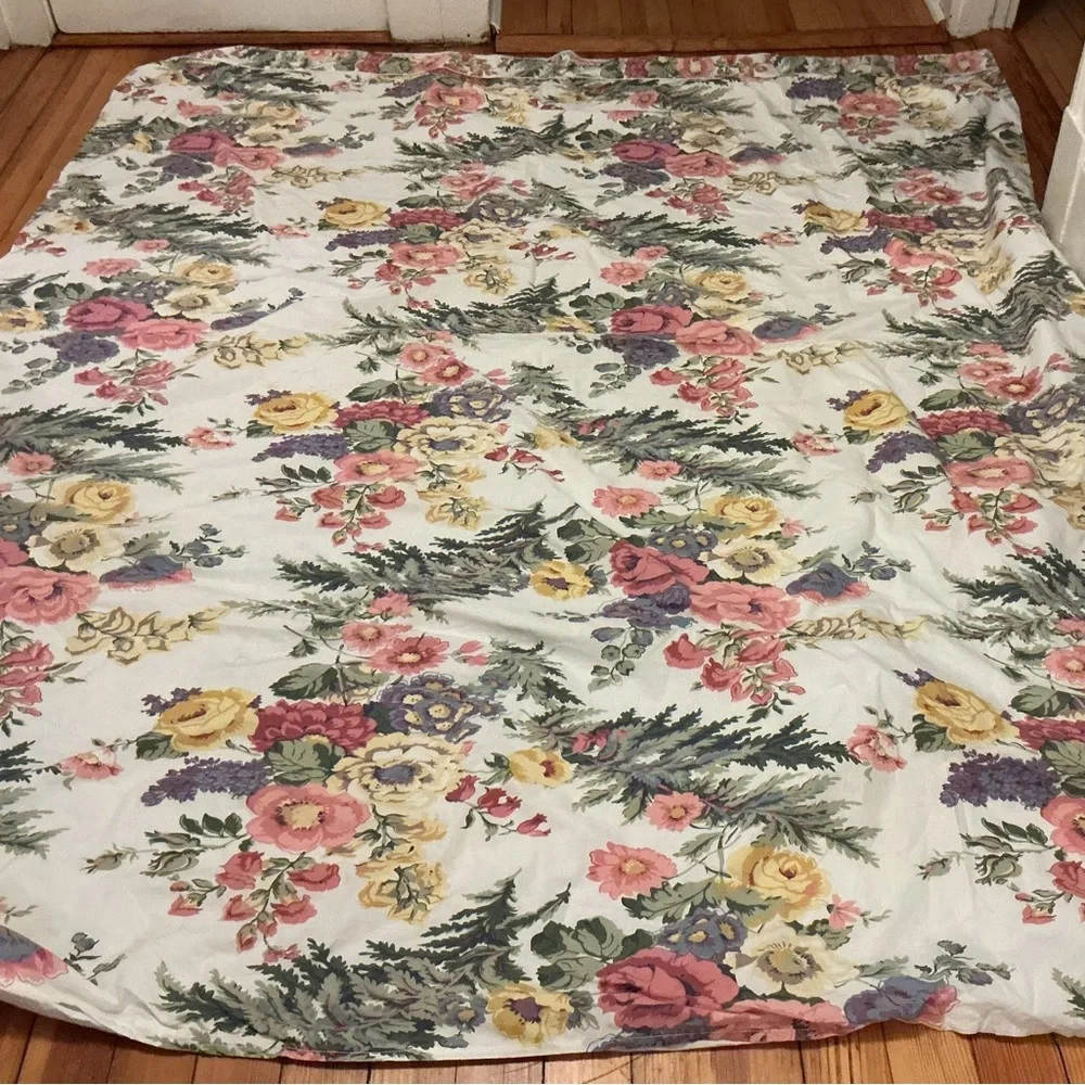 Vintage Cotton Floral Duvet